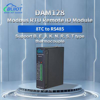 BLIIOT MCU controller 8TC+1RS485 high-precision acquisition of various types of thermocouple acquisition module