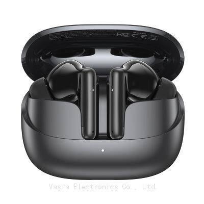 Echo Buds with Active Noise Cancellation (2024 release, 2nd gen) | Wired charging case | Black