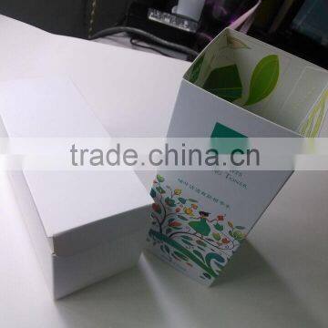 Cosmetics packing box with jacket cover