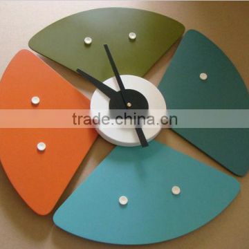 Decorative fashion wall clock petal clock