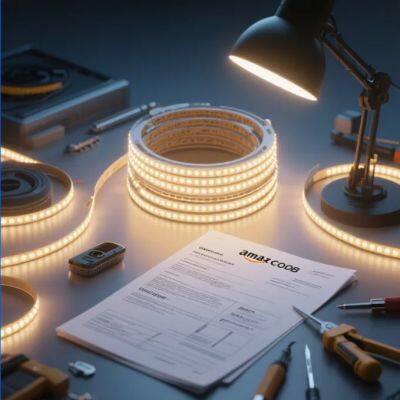 Amazon COB Light Strip Inspection: ROHS