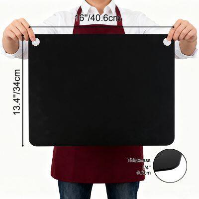 Pre-Seasoned Carbon Steel Pizza Baking Stone for Oven and Grill photo-4