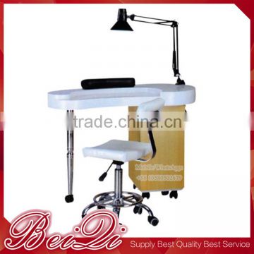 OEM Salon Furniture Manicure Table Chair with LED Light