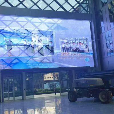 Выключение полноэкранного режима LED, прилипающий экран для стекла в прозрачных LED - дисплеях