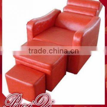 Beiqi Topsale Wholesale Nail Salon Cheap Pedicure Massage Chair Cover Synthetic Leather in Guangzhou