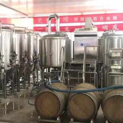 Equipment Needed for Homebrewed Beer • 100L American-Style Three-Vessel System • Craft Beer Bar Equipment Manufacturer photo-3
