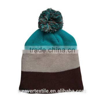 Custom Mixed Color Winter Warm Knitted Beanie Hats