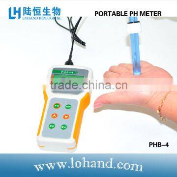 High accuracy portable chemical pH/ORP/Temp meter with automatical calibration