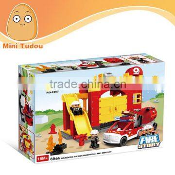 cheap high quality Plastic Building Block Toys DIY Kids Toys