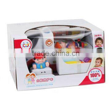 2015 Most Popular Cute Cartoon Design Mini Plastic Alaighty Ambulance Toy Car MTHX836 photo-6