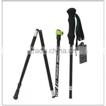 Alumin Alloy 6061 Fast Flik Lock 5 Foldable Walking Stick photo-3