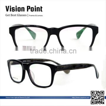 Super thin acetate 2014 full-rim new model design eyewear frame optical glasses for men