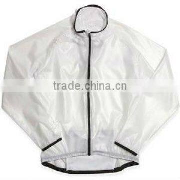 PVC waterproof motorcycle rain jacket