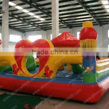 Inflatable moonwalk Happy Paradise 6x5m party game