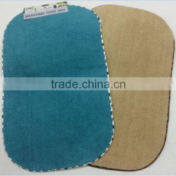 Microfiber Sponge Washable Dish Drying Mat/pet Mat