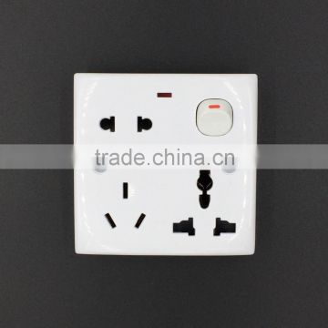 86 type 6 pin socket , multi socket