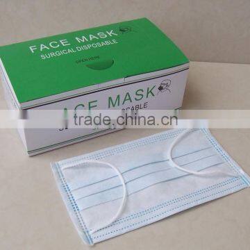 Disposable Nonwoven/PP Surgical Face Mask for Adult CE ISO FDA