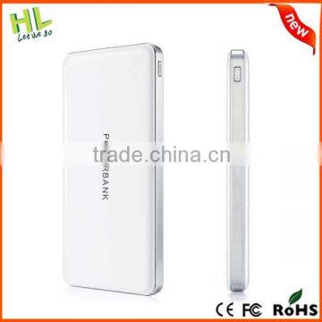 Metallic 2.0a Portable Gift Packing high quality aa battery power bank