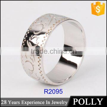 Wholesale India Fashion Design 18K Golden Ring For Men Welcome OEM