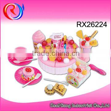 Luxury fruit cake birthday cakes toys kitchen play set