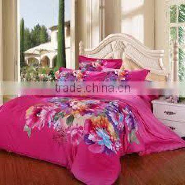 100% Cotton luxury floral bed sheet set