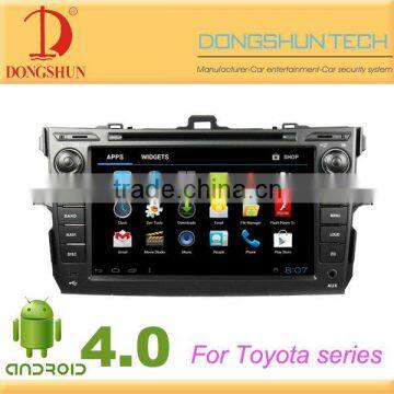 8inch android 4.0 car 2 din dvd for Toyota corolla 2006-2011