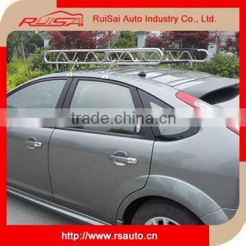 Stainless steel black roof basket