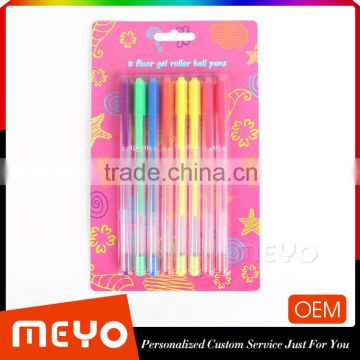 Kid refill gel pen set drawing office use rollerball pen