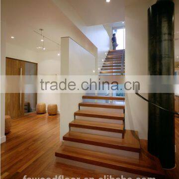 cumaru wood stair tread & flooring (brazilian teak)