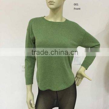 2016 Spring/summer Jersey Knitting Crew Neck Pullover Garment photo-2