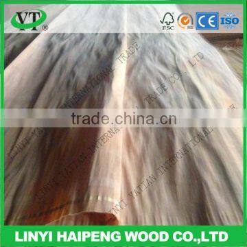 Linyi Factory 0.30mm 0.28mm Grade A/B Water Gum Face Veneer Alternative to Keruing Wood Veneer photo-3