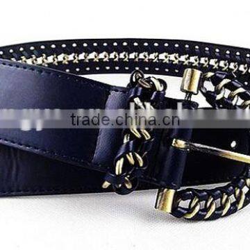 Braided Strap PU Belt For Ladies Dress -- E1505 photo-2
