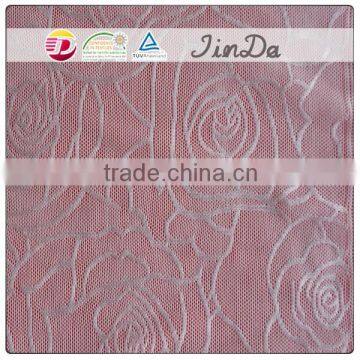 Fashionable White Nylon Tulle Lace for Women Dress photo-3