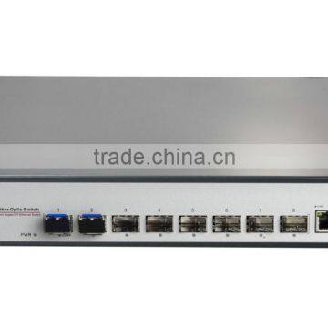 8 Port Fiber Optic Gigabit Ethernet Network Switch Ethernet switches