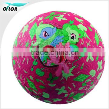 Kids' toys best price rubber christmas gifts playground balls