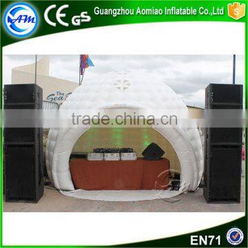 Outdoor Inflatable White Sphere Igloo Dome Tent Inflatable Sport Dome for Sale photo-2