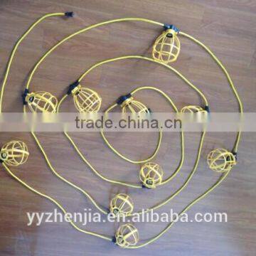 Wires Waterproof Outdoor String Lights / Temporary Construction String Light photo-5