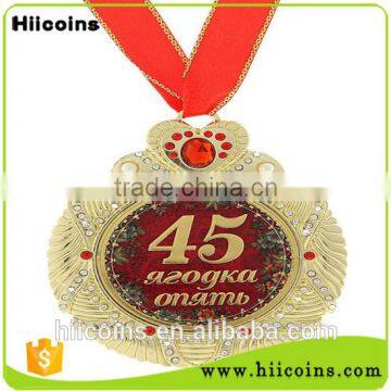 Wholesale metal medal custom unique gold medals