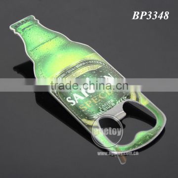 Beer Bottle Shaped Promotional Vietnam Saigon Souvenirs Printing Stainless Steel Metal Custom Beer Bottle Opener photo-6