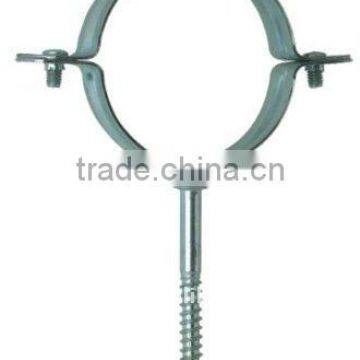 pipe clamp with nail