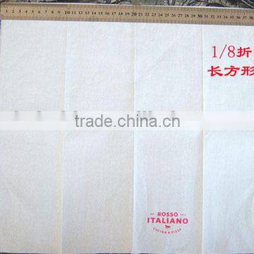 High quality Virgin pulp , printed dinner napkin tissue