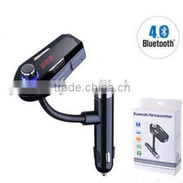 double car charger car MP3 full frequency display bluetooth 4.0 FM transmitter