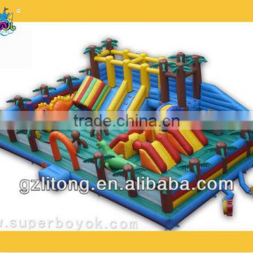 Water Park Suitable Giant Inflatable Playground 7-12e