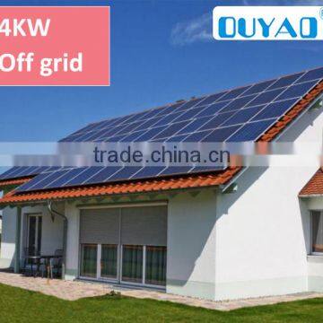 good sale ~High Efficiency and Good Quality 4KW Off Grid Solar Panel System , Solar power system home