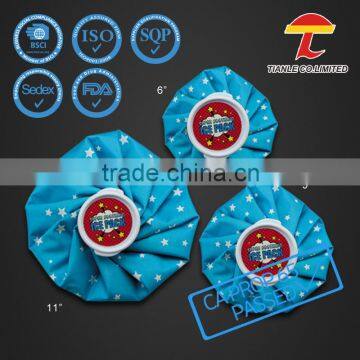 colorful cap printing India market water filling fabric ice bag                        
                                                Quality Choice