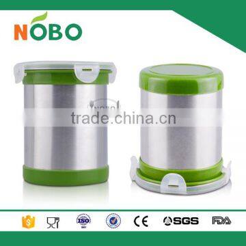 4pcs Stainless Steel Tea Coffee Sugar Canisters Set photo-5