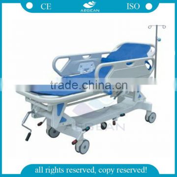 AG-HS002 operating room metal brancard manual emergency transfer stretcher