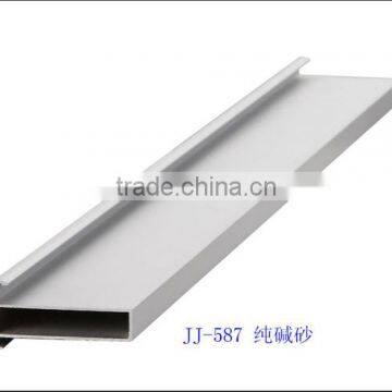 Sand blast surface treatment aluminium frame profile