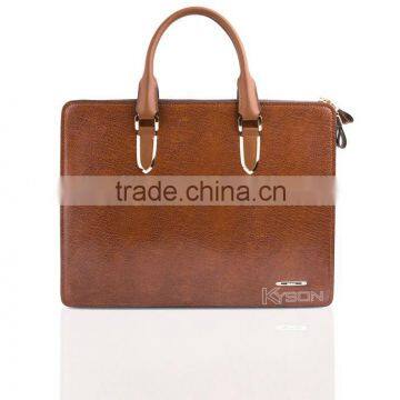 Big top grade new design genuine leather handbag