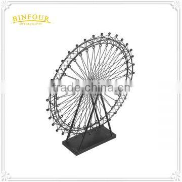 Ferris Wheel Shape Metal Crafts for Christmas Decoration